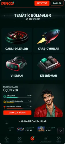 Pinco Casino Yeniləməsi