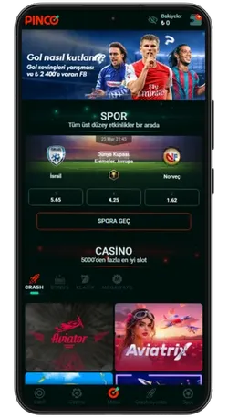 Pinco Casino Spor Bahis Sayfası